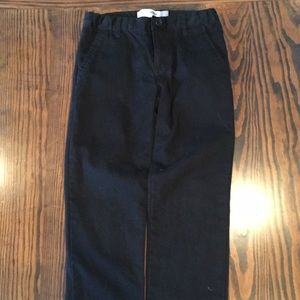 Boys old navy size 7 skinny black khakis